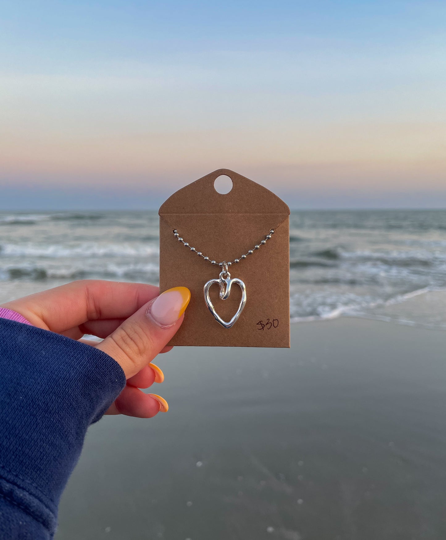 Small Silver heart