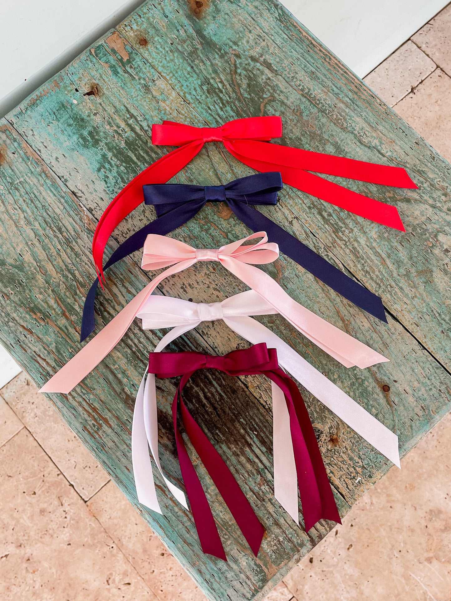 Navy bow