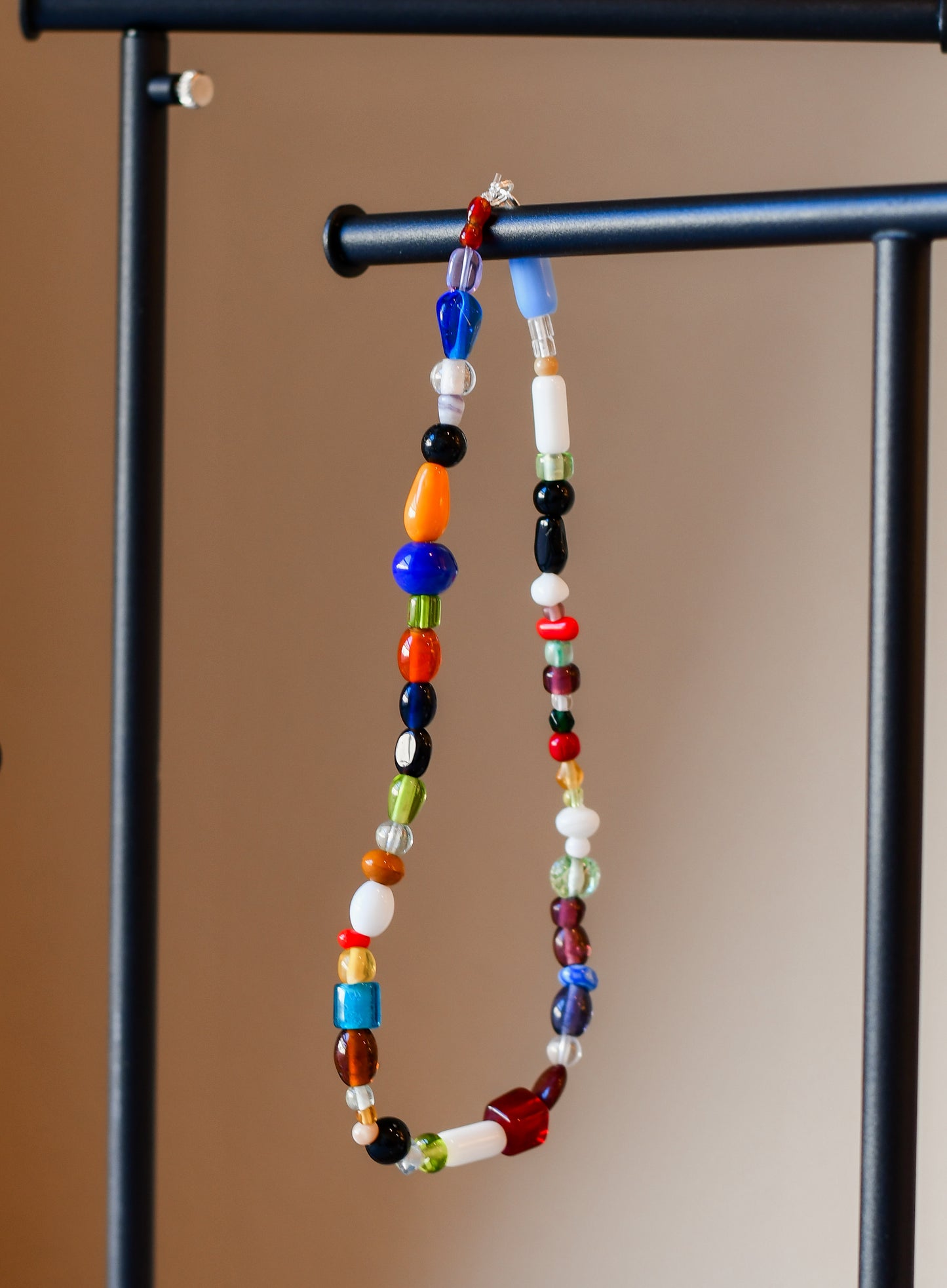 Stained glass necklace