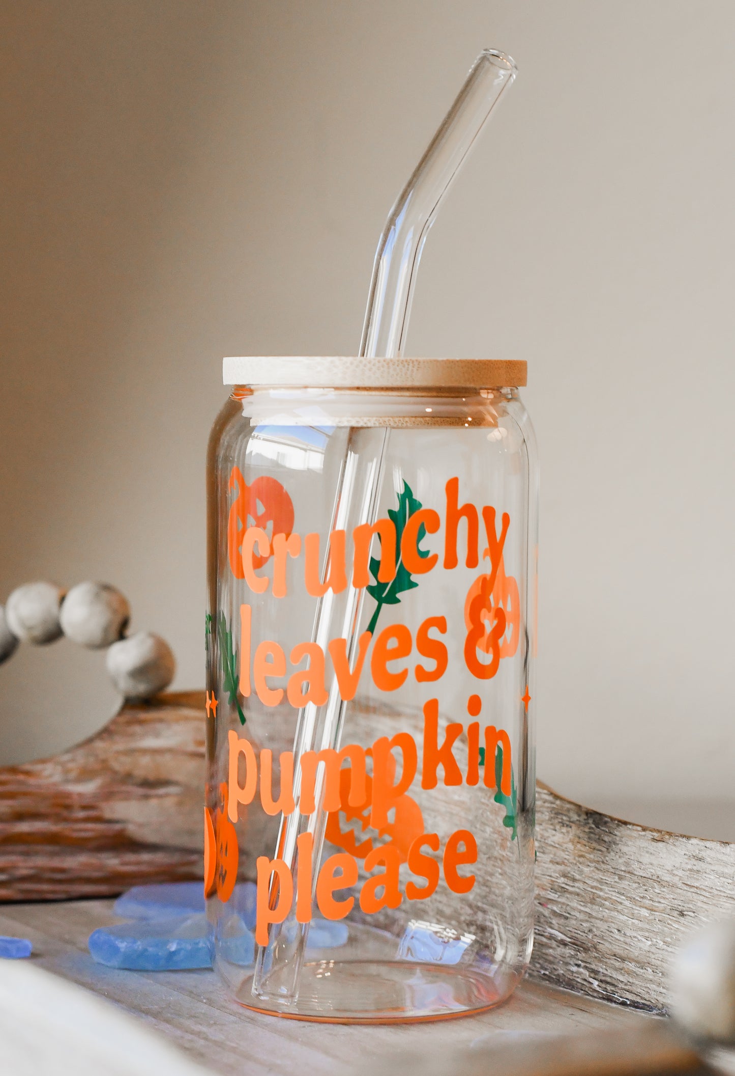 Crunchy leaves cup