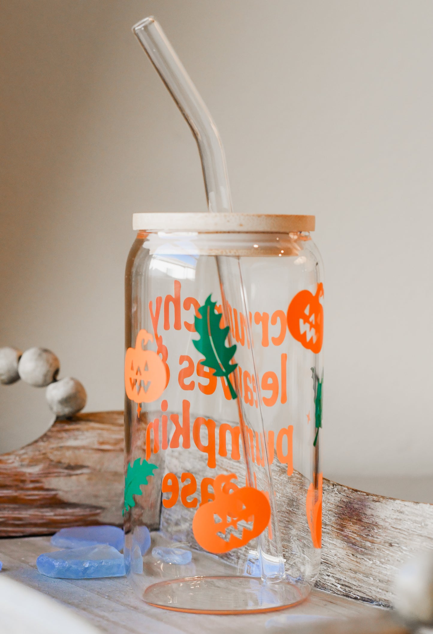 Crunchy leaves cup