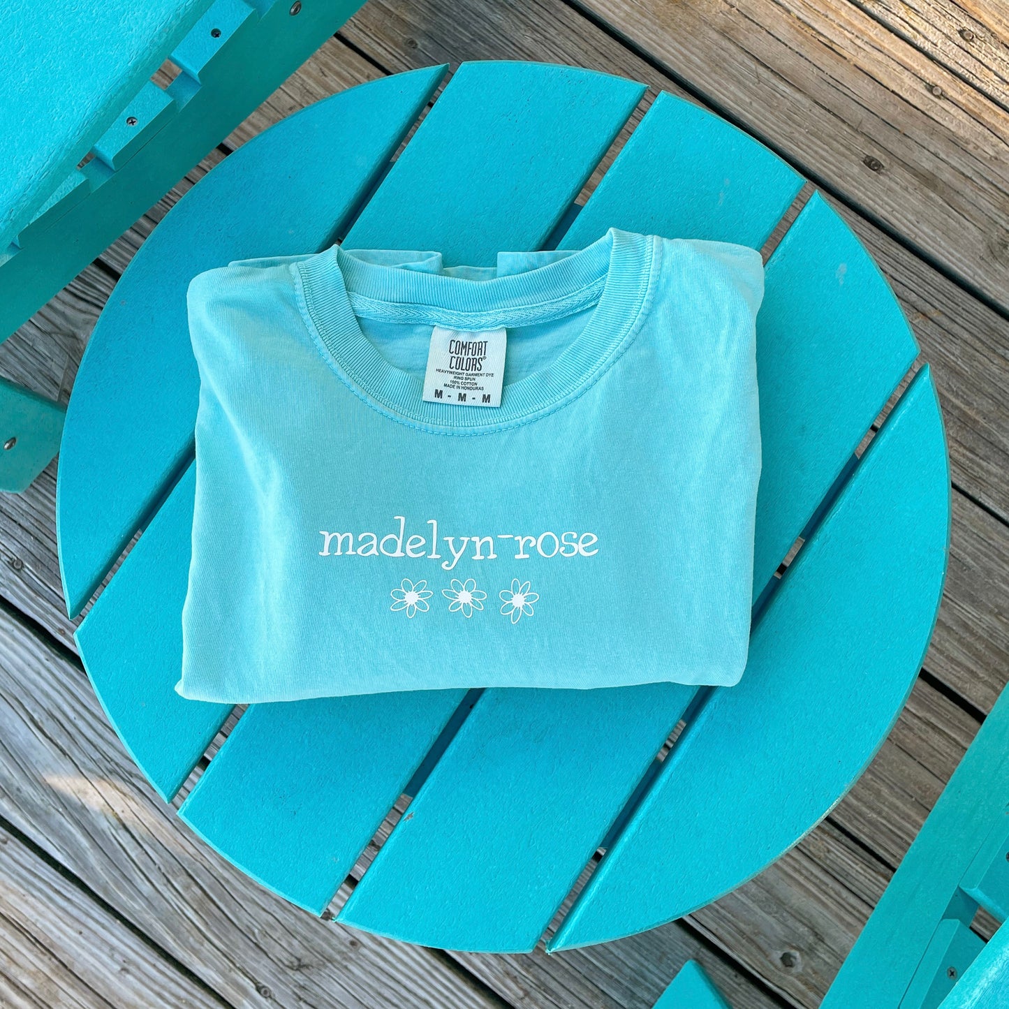 Sky blue mrj tee