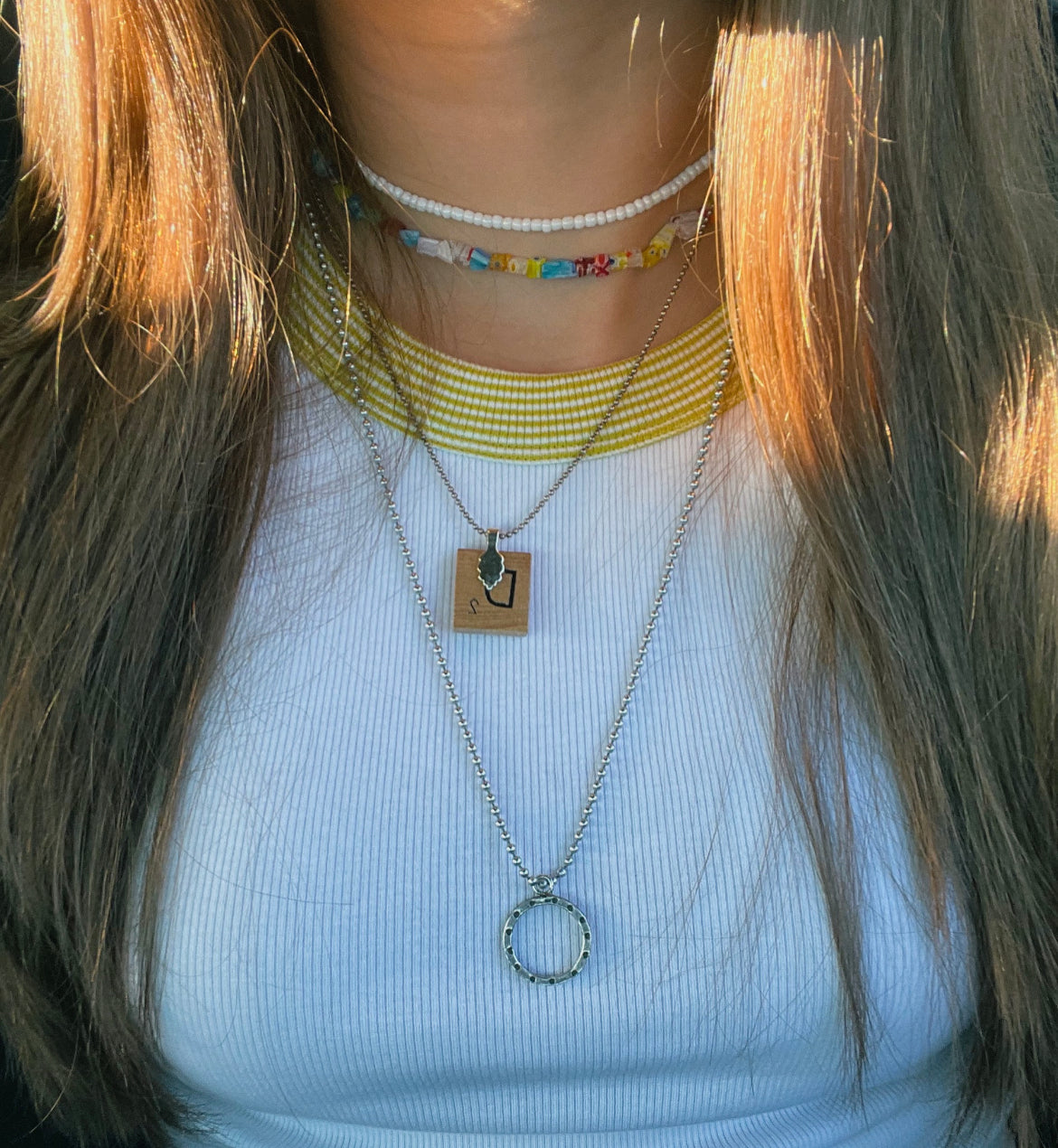 stone necklace