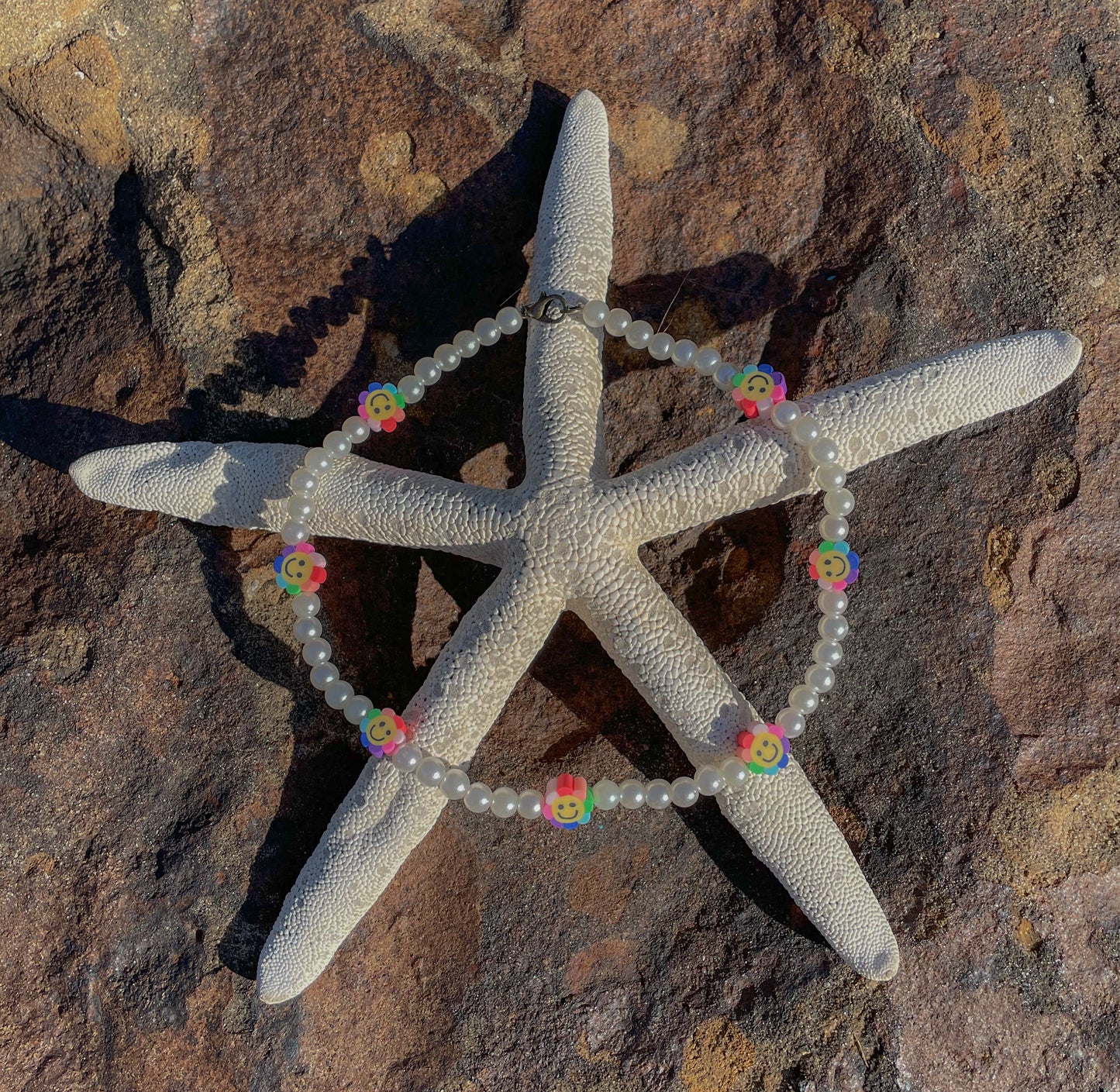 Color wheel necklace