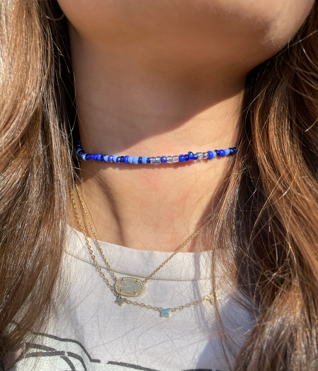 Tidal wave necklace