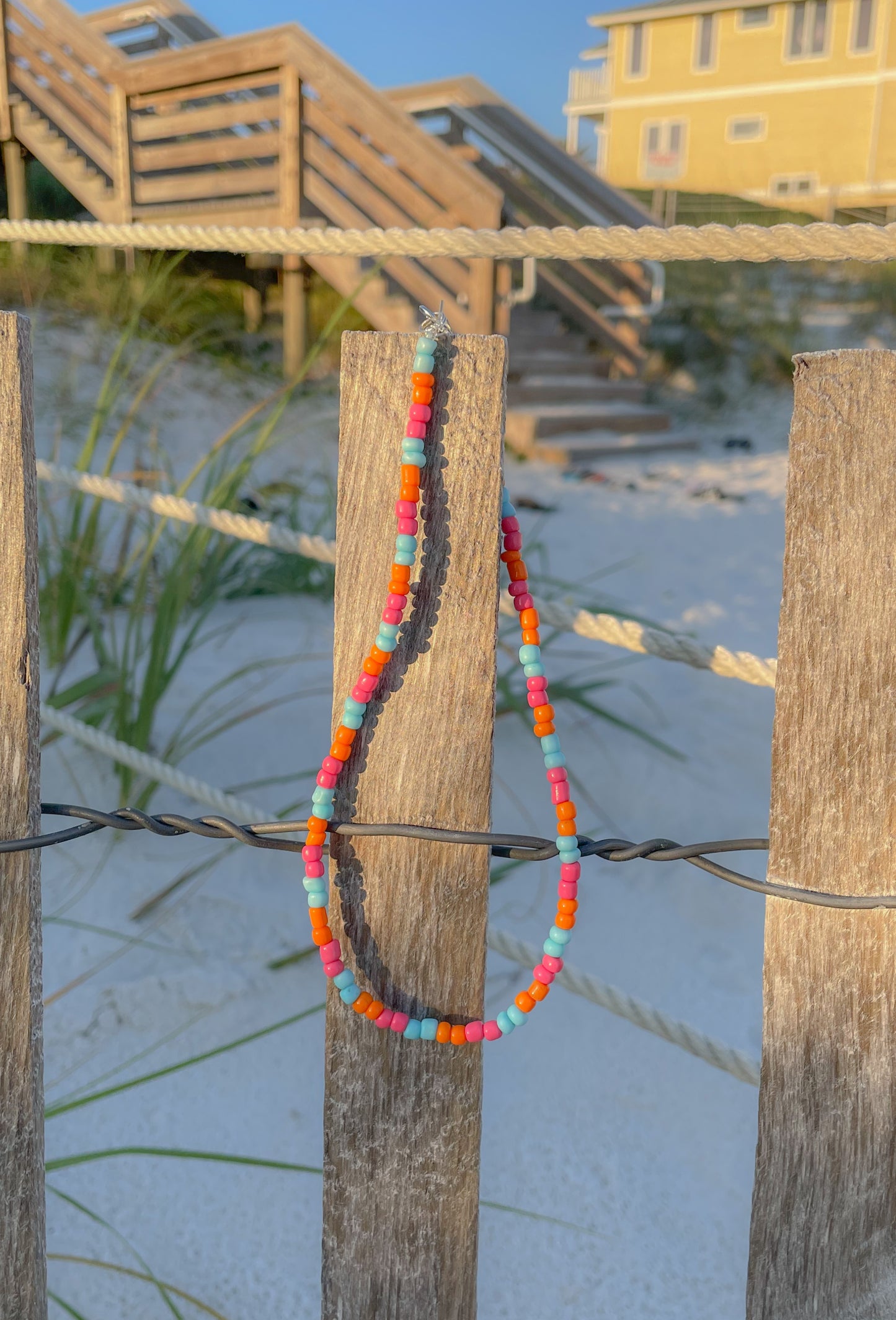 Tropical punch necklace